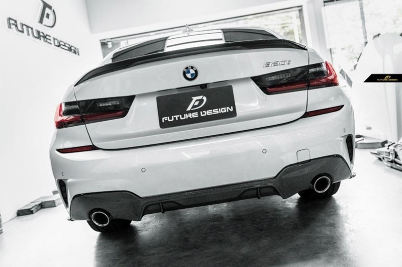 G20 G21 - Performance style Carbon Rear Diffuser (Dual) 001